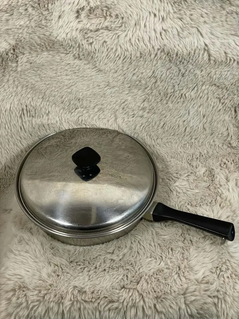 Vintage Fashion Manor J.C. Penney Stainless Steel Pot/Pan Set w/Lids - 6 Piece